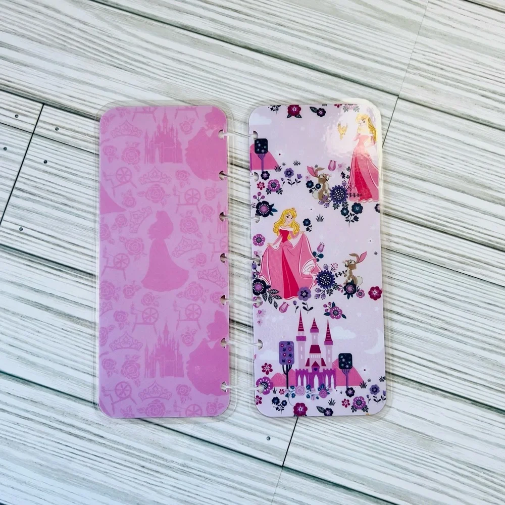 Happy planner skinny mini size weekly layout Disney Princess Aurora